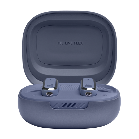 JBL Live Flex - Blue - True wireless Noise Cancelling earbuds - Detailshot 1